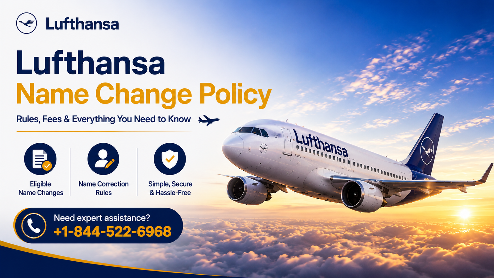 Lufthansa Name Change Policy